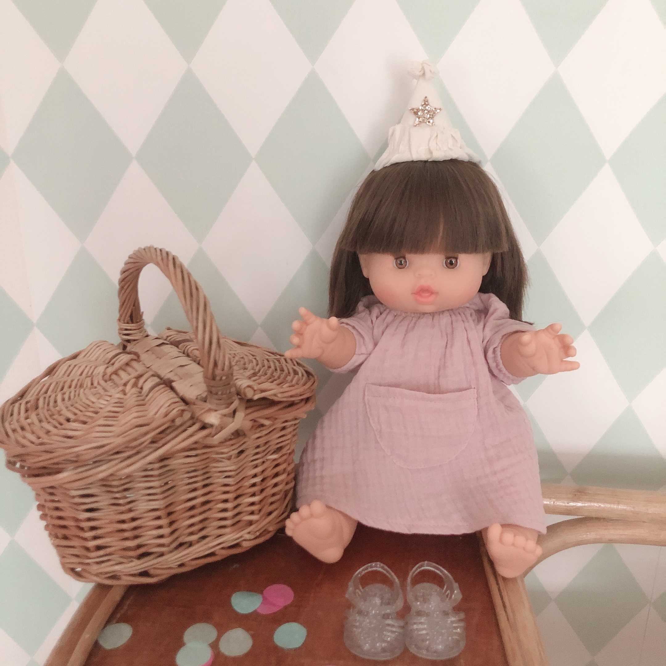 Doll Picnic Basket
